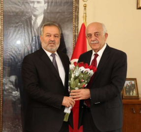 MÜFTÜ TAŞTAN’DAN BAŞKAN SEYFİ DİNGİL’E ZİYARET