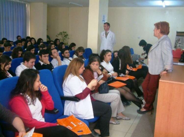 Atalar Koleji’nde Meslek tanıtım semineri  