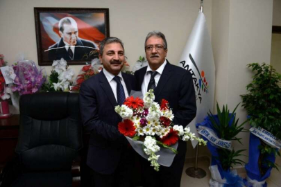 HESOB BAŞKANI TEKSÖZ’DEN BAŞKAN KİMYECİ’YE ZİYARET