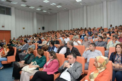 ANTAKYA BELEDİYESİ İŞÇİ PERSONELİ İLE BİR ARAYA GELEN BAŞKAN KİMYECİ: