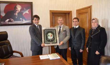 OSMANLI OCAKLARI DERNEK TEMSİLCİLERİNDEN BELEN KAYMAKAMI AYDIN'a  ZİYARET