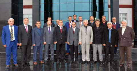  Rektör Kaya’ya Dernek ve Kurumlardan Hayırlı Olsun Ziyaretleri