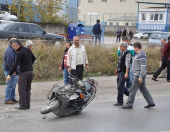 MOTOSİKLET SÜRÜCÜSÜ HAYATINI KAYBETTİ 