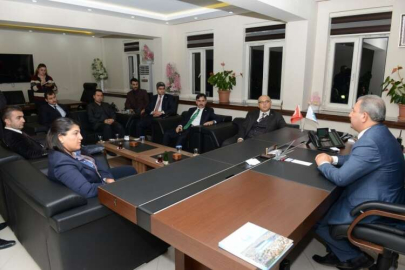 İŞ DÜNYASI SİAD PLATFORMU’NDAN BAŞKAN KİMYECİ’YE ZİYARET