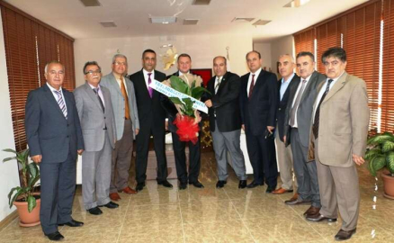 STK’LARDAN HBB BAŞKANI SAVAŞ’A ZİYARET…