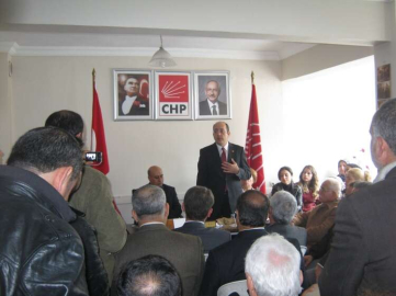 CHP Hatay Milletvekili aday adayı Mustafa Kamil Turan Belen İlçe Teşkilatını Ziyaret Etti