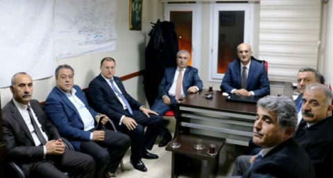 BAŞKAN SAVAŞ, GENEL BAŞKAN YARDIMCISI TEKİN BİNGÖL İLE BİRARAYA GELDİ