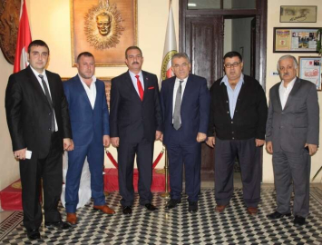 Namık Kemal Ortaokulu Okul Aile Birliği üyeleri ile İşadamı Ali Tekten İGC’yi Ziyaret Etti