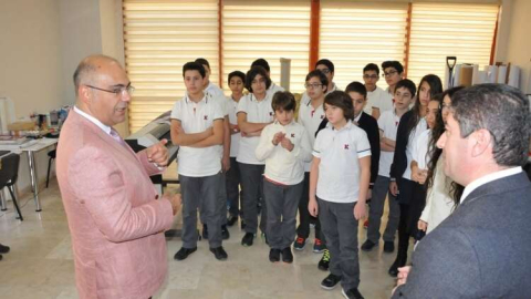  TED HATAY KOLEJİ’NDEN HATMEK’E ZİYARET