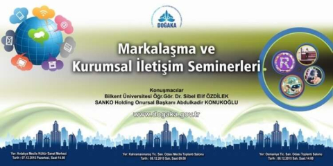 DOĞAKA Markalaşma ve Kurumsal İletişim Seminerleri Düzenliyor 