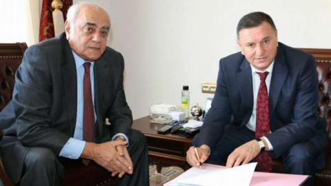 BÜYÜKŞEHİR BELEDİYESİ MEHMET ARSLAN SARICALI CAMİİ İÇİN PROTOKOL İMZALADI