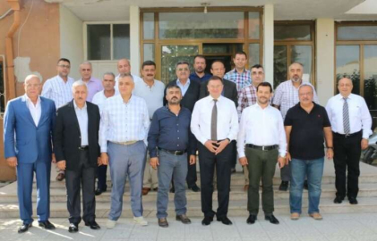 BAŞKAN SAVAŞ, ESNAF ODALARI BAŞKANLARI İLE BİR ARAYA GELDİ 