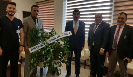 SAĞLIK-SEN ANTAKYA İLÇE TEMSİLCİLİĞİNDEN YENİ DEVLET HASTANESİNE ZİYARET