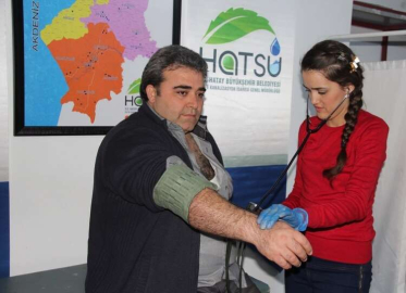 HATSU Personelleri Sağlık Taramasından Geçirildi