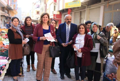 CHP’LİLER NEDEN HAYIR DEDİKLERİNİ ESNAFA ANLATTILAR 