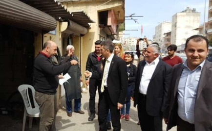 Milletvekili Serkan Topal  Referandum Çalışmalarına İskenderun’da Devam Etti 