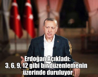 Cumhurbaşkanı Erdoğan, Yeni Askerlik Yasası ile ilgili açıklamada bulundu.