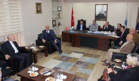 Tosyalı,  İMEAK Deniz Ticaret Odası İskenderun Şubesi’ni Ziyaret Etti