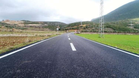 HBB'den Karamağara Yoluna 5300 Metre Beton Asfalt