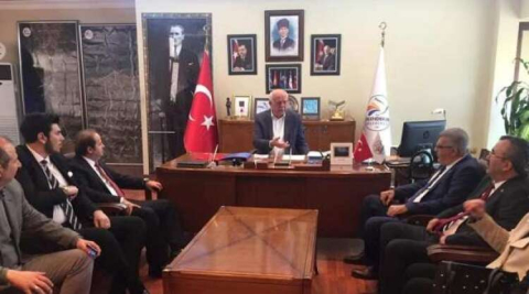 Şahutoğlu’undan Başkan Seyfi Dingil’e Ziyaret