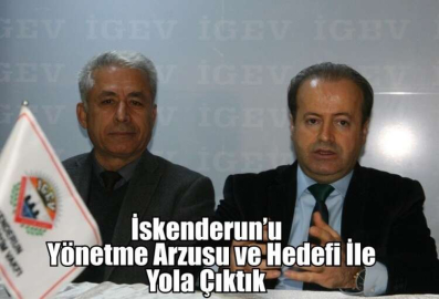 Şahutoğlu, İGEV’de Vakıf üyeleri ile gençlere projelerini anlattı