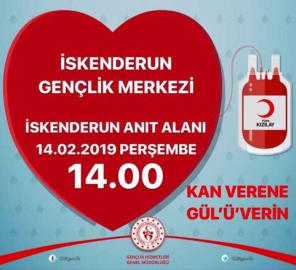Kan Verene Gül ‘Ü’ Verin! 