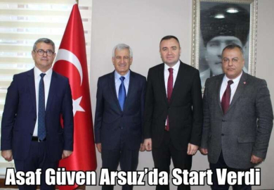 Asaf Güven Arsuz’da Start Verdi