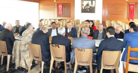 Muhtarlar İle Buluşma ve İstişare Toplantısı Yapıldı