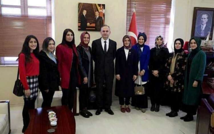 TÜGVA Hatay Kadın ve Aile Koordinatörlüğünden Kaymakam Yönden’e Ziyaret