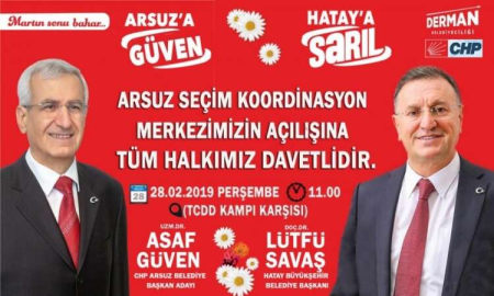 Arsuz’daki Büyük Buluşmaya Davet