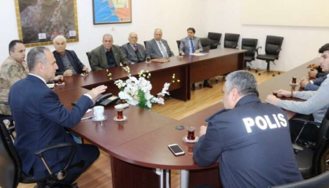 “Seçim Güvenliği” konulu istişare toplantısı yapıldı