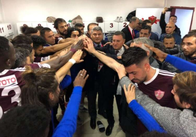 Başkan Savaş’tan Galibiyet Teşekkürü