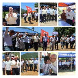 Başkan Tosyalı, Kaledibi 16.Geleneksel Bayrak Şölenine Katıldı