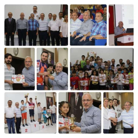 5 Temmuz Satranç Turnuvasında Dereceye Girenlere Ödül