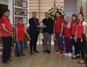 İskenderun Gençlik Merkezi‘nden Başkan Gül’e Ziyaret