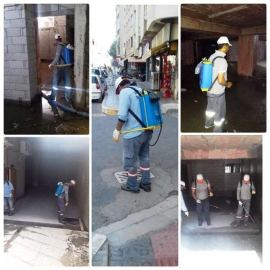 Başkan Tosyalı: ”Ekiplerimiz ilaçlama çalışmalarını sürdürüyor''