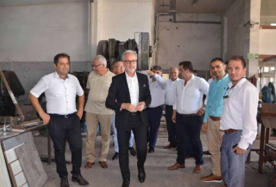 İTSO Yönetimi HATRAF Tesislerini Ziyaret Etti