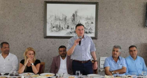 Başkan Savaş Defneli Muhtarlar İle Buluştu