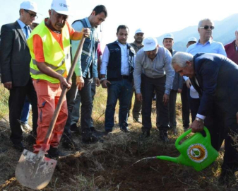 Arsuz’da Fidanlar Toprakla Buluştu