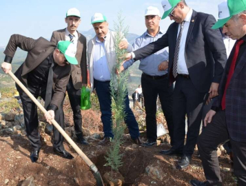 “Bugün Fidan Yarın Nefes” Kampanyası Kapsamında Dörtbin Fidan Dikildi