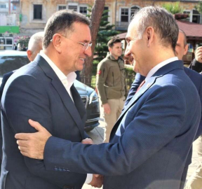 Başkan Savaş’tan Kaymakam Yönden’e ziyaret