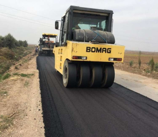 HBB, İl Genelinde Beton Asfalt Çalışmalarını Sürdürüyor