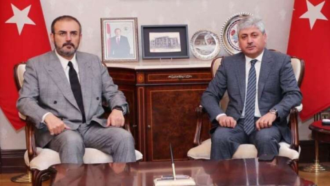 AK Parti Genel Başkan Yardımcısı Ünal'dan Vali Doğan'a Ziyaret
