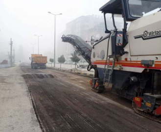 Büyükşehir Modern Şehir İçin İş Başında 