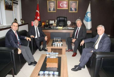 Başkan Tosyalı’dan  Antakya Belediye Başkanı Yılmaz’a Ziyaret