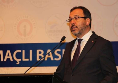 Bakan Kasapoğlu’ndan İskenderun’a 48 milyon 793 bin TL’lik yatırım