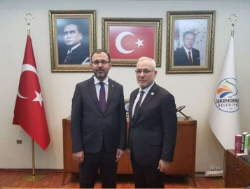 Gençlik Ve Spor Bakanından Başkan Fatih Tosyalı’ya Ziyaret