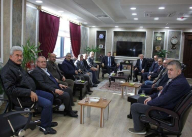 Oda Başkanlarından Arsuz Kaymakamı Musa Sarı’ya Ziyaret