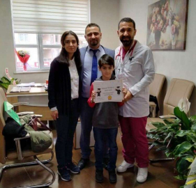 Sekiz Yaşında Erken Teşhisle Sağlığına Kavuştu