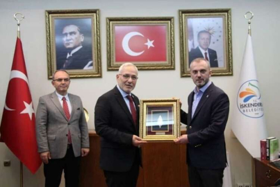 AK Parti Genel Başkan Yardımcısı Kandemir'den  Başkanı Tosyalı’ya Ziyaret